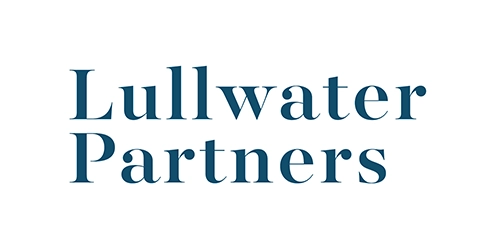 The image displays the text "Lullwater Partners" in a serif font on a white background.