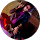 Home A person in sunglasses and a dark jacket holds a guitar, standing in a dimly lit room with purple and red lighting—capturing the edgy vibe of NYC Web Design and SEO creativity.